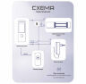 Комплект СКУД KIT-TB2EM-WP-180 эл. магнитный замок 180кг, сенсорная панель, RFID
