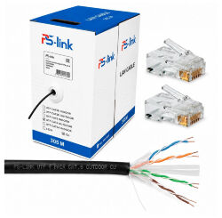 Кабель витая пара UTP4 cat.6 CU 305 метров  UTP-CAT6-CU305-OUT уличный