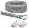 Кабель витая пара FTP4 cat.5E CCA 30 метров FTP-CCA30