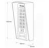 Козырёк для панели доступа Ps-Link PS-C1EM cерый PETG