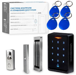 Комплект СКУД Undino KIT-ACP304EM-180 эл. магнитный замок 180кг, RFID, WIFI