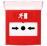 Кнопка выхода пластик OP06 Красная, устройство разблокировки двери