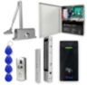 Система СКУД Ps-Link KIT-M010EM-350UPS с блоком резервного питания и доводчиком