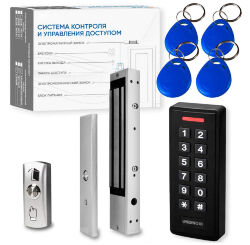 Комплект СКУД Undino KIT-ACP301EM-280 эл. магнитный замок 280кг, RFID