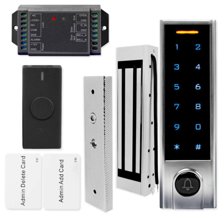 Система СКУД Ps-Link KIT-SK8-180 беспроводная с сенсорной панелью и замком 180 кг