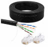 Кабель витая пара UTP4 cat.6 CU 10 метров UTP-CAT6-CU10-OUT уличный