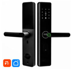 Умный дверной замок  PS-K2 Wi-Fi электронный биометрический с отпечатком пальца, временным паролем, ключом и картой