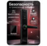 Умный дверной замок PS-K8V Wi-Fi электронный биометрический со сканером отпечатка пальца, камерой и встроенным монитором