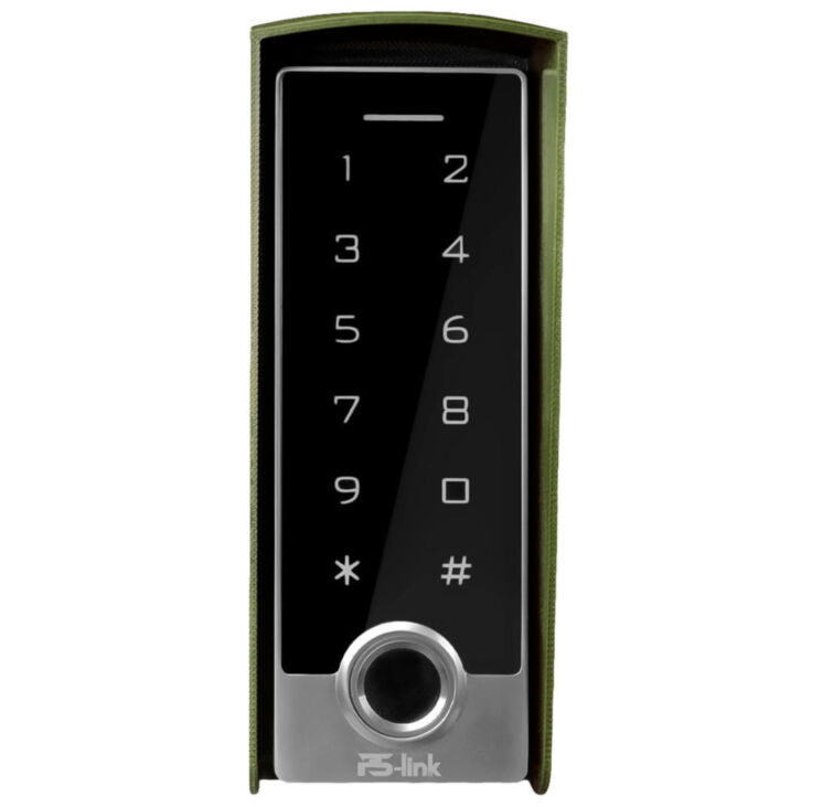 Козырёк для панели доступа Ps-Link PS-TF2EM-WP-W зеленый из PETG