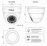 Комплект видеонаблюдения AHD 5Мп KIT-A509HD-MX