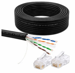 Кабель витая пара UTP4 cat.6 CU 200 метров  UTP-CAT6-CU200-OUT уличный