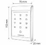Комплект СКУД Undino KIT-ACP101MF-SS с нержавеющим замком и RFID Mifare