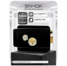 Система СКУД KIT-T12EM-P-B на 1 дверь, сенсорная панель, 2 считывателя EM-Marine, замок черный, НЗ тип