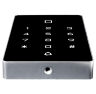 Система СКУД KIT-T12EM-P-B на 1 дверь, сенсорная панель, 2 считывателя EM-Marine, замок черный, НЗ тип